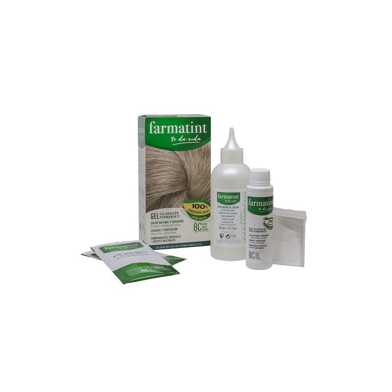 FARMATINT GEL coloration permanente #8c-blond cendré clair 5 unités