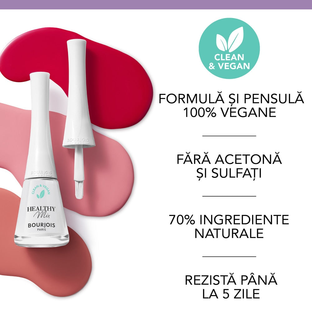 BOURJOIS HEALTHY MIX smalto #100-blanc'hantement