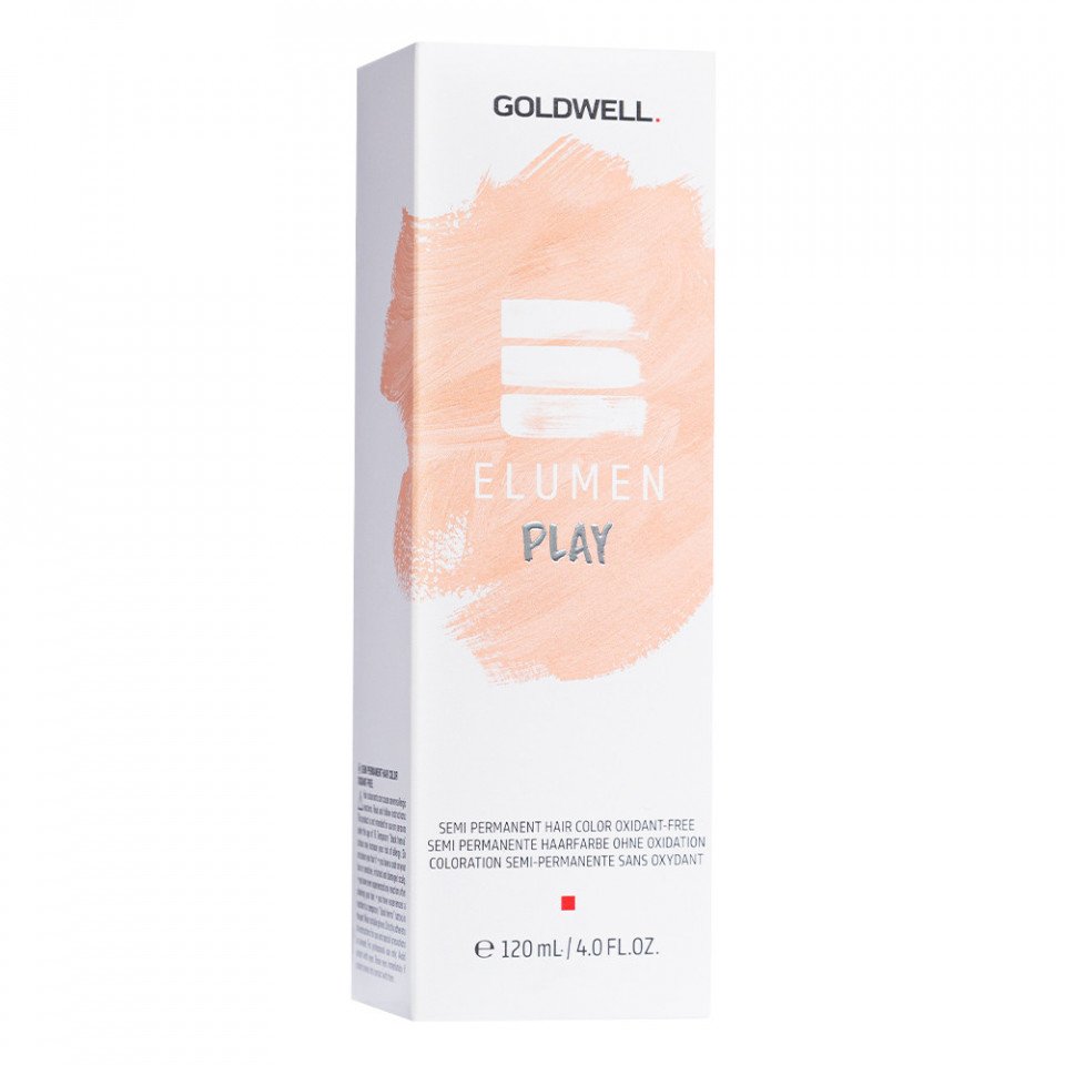 GOLDWELL ELUMEN PLAY semi permanent hair color oxidant-free #coral 120 ml