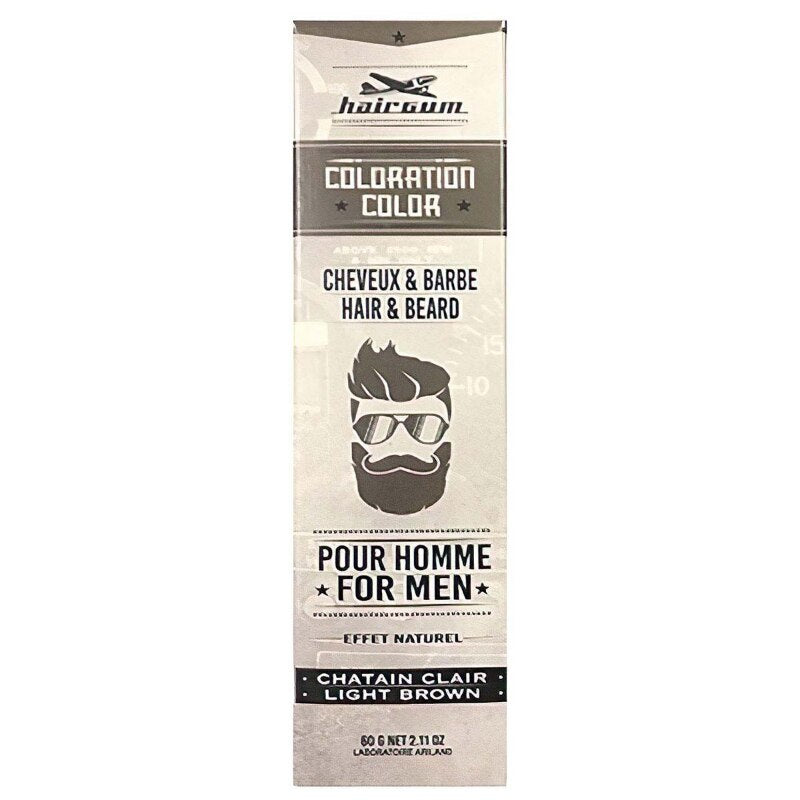 HAIRGUM COLORAZIONE tinta per barba e capelli #5.1-Castano Chiaro 60 gr