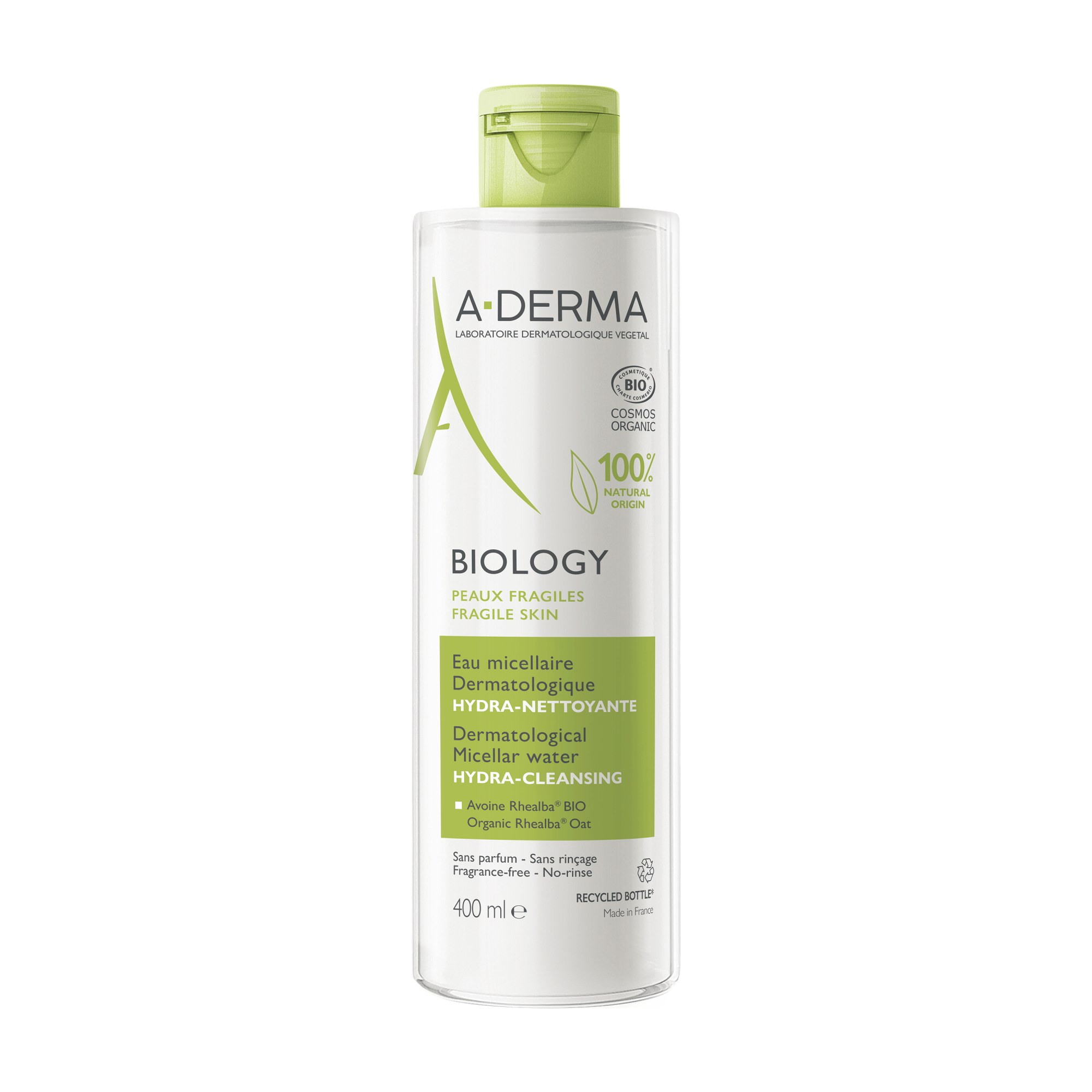 A-DERMA BIOLOGY dermatological micellar water 400 ml