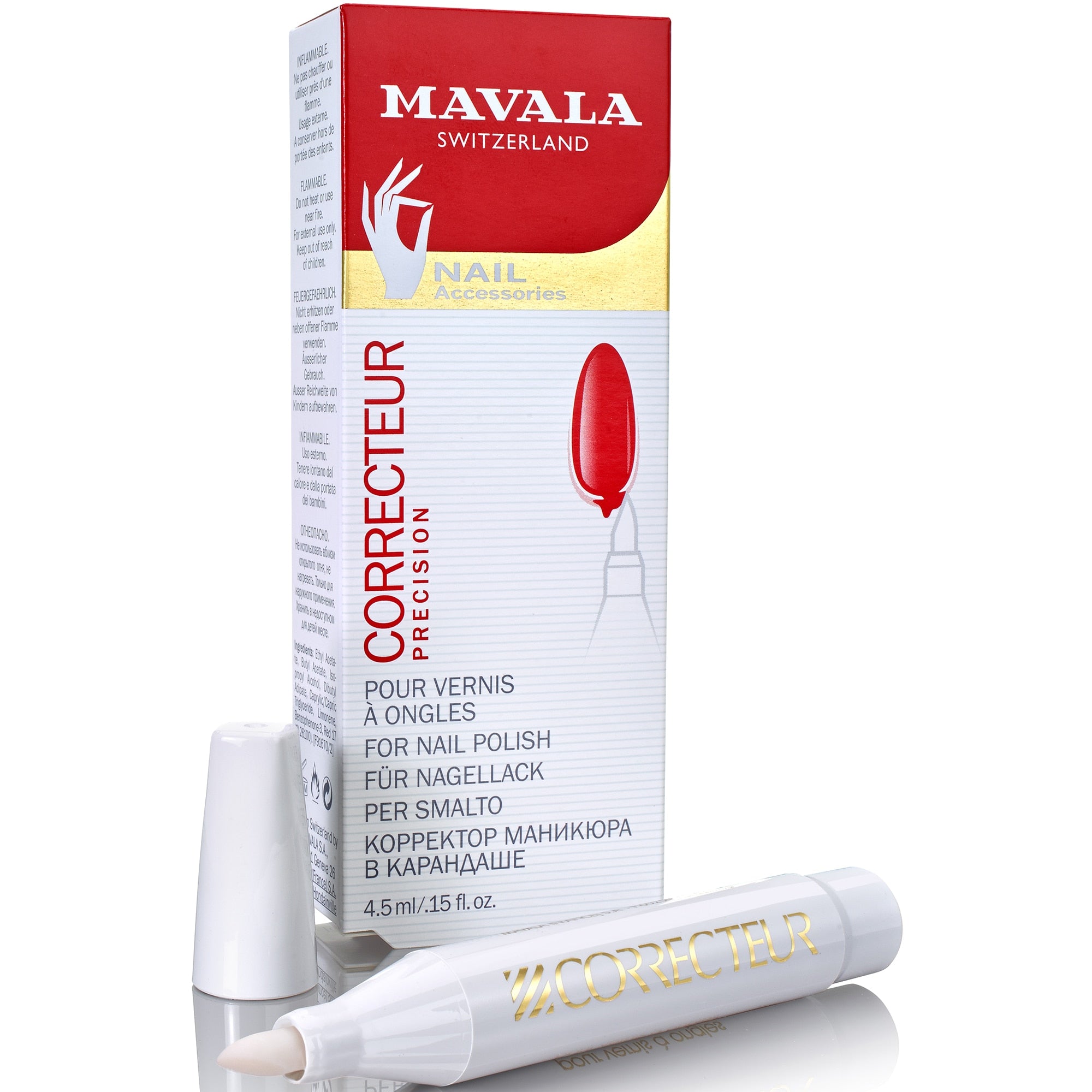 Correcteur pour vernis à ongles MAVALA 4,5 ml