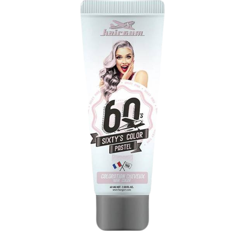 HAIRGUM SIXTY'S COLOR colorazione capelli #rosa lattiginoso