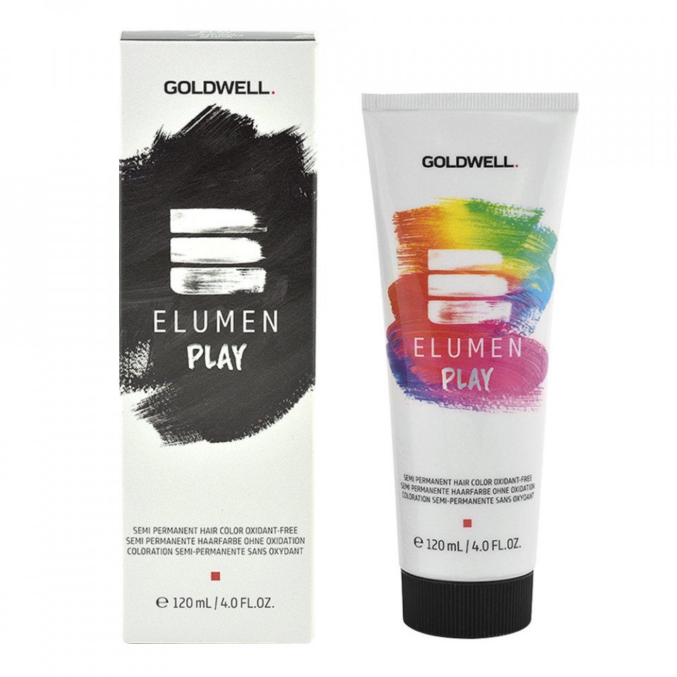 GOLDWELL ELUMEN PLAY semi permanent hair color oxidant-free #black 120 ml