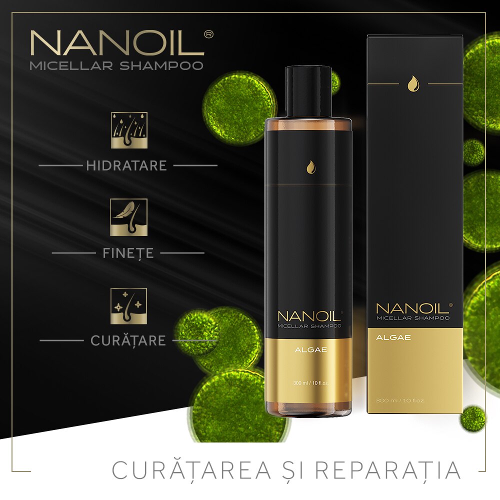 NANOIL SHAMPOO MICELLARE alghe 300 ml