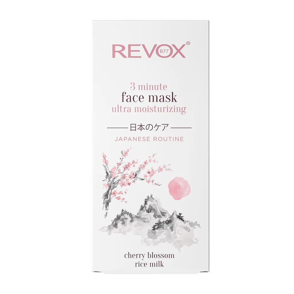 REVOX B77 RITUALE GIAPPONESE Maschera viso ultra idratante 3 minuti 30 ml