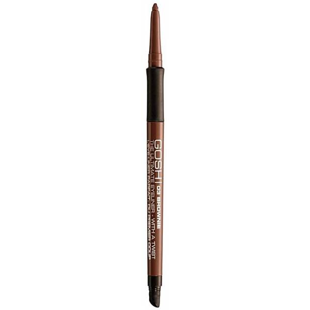 GOSH THE ULTIMATE eyeliner avec une torsion #03-brownie 0,4 gr