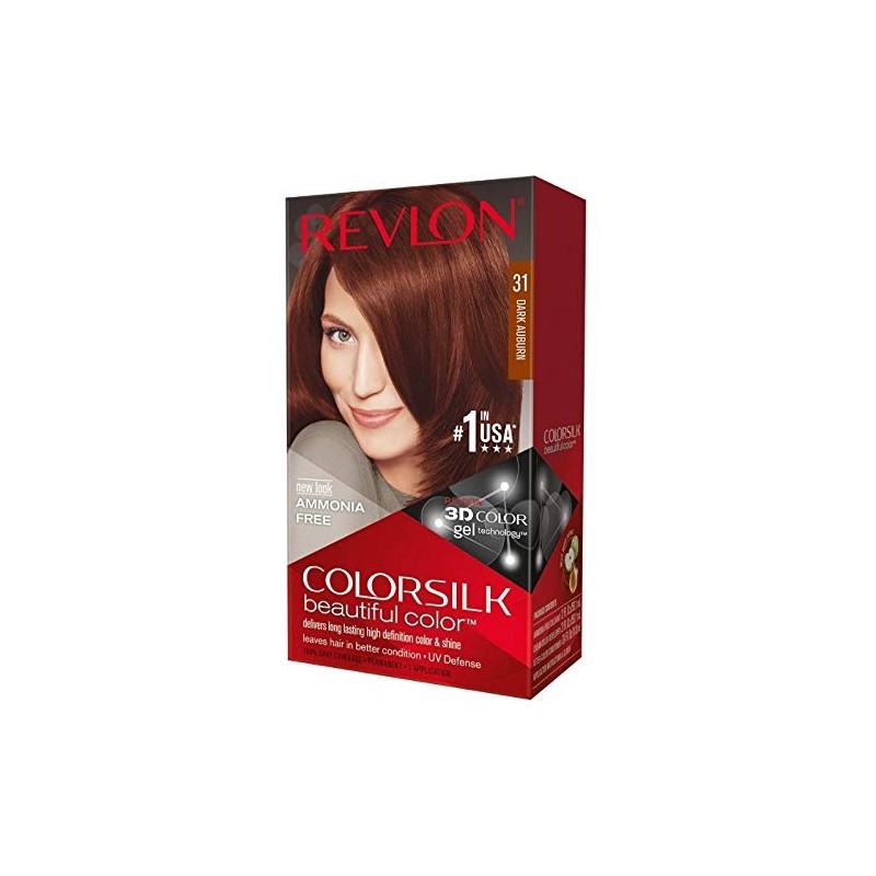 REVLON MASS MARKET COLORSILK tintura #31-castano scuro ramato 1 pz