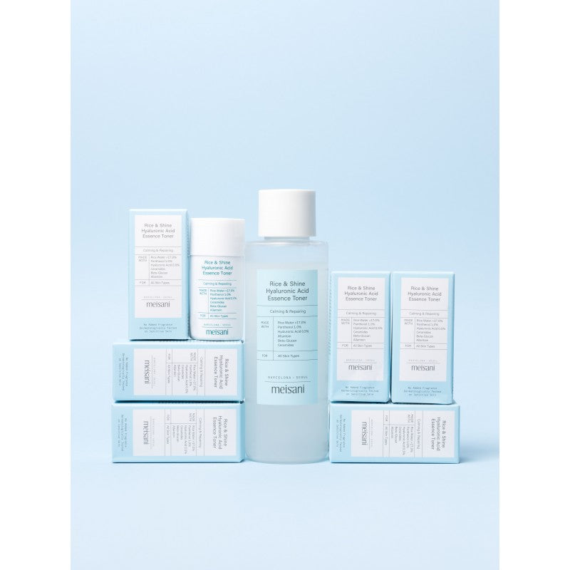 MEISANI RICE AND SHINE tonico essenza acido ialuronico 150 ml