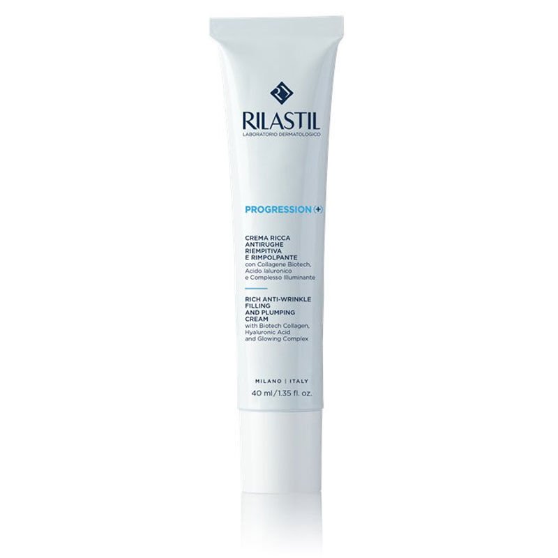 RILASTIL PROGRESSION(+) crema ricca rimpolpante e antirughe 40 ml
