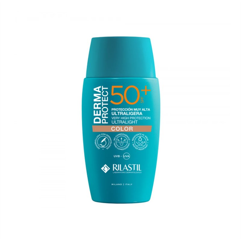 RILASTIL DERMAPROTECT ultralight photoprotector with color SPF50+ 50 ml