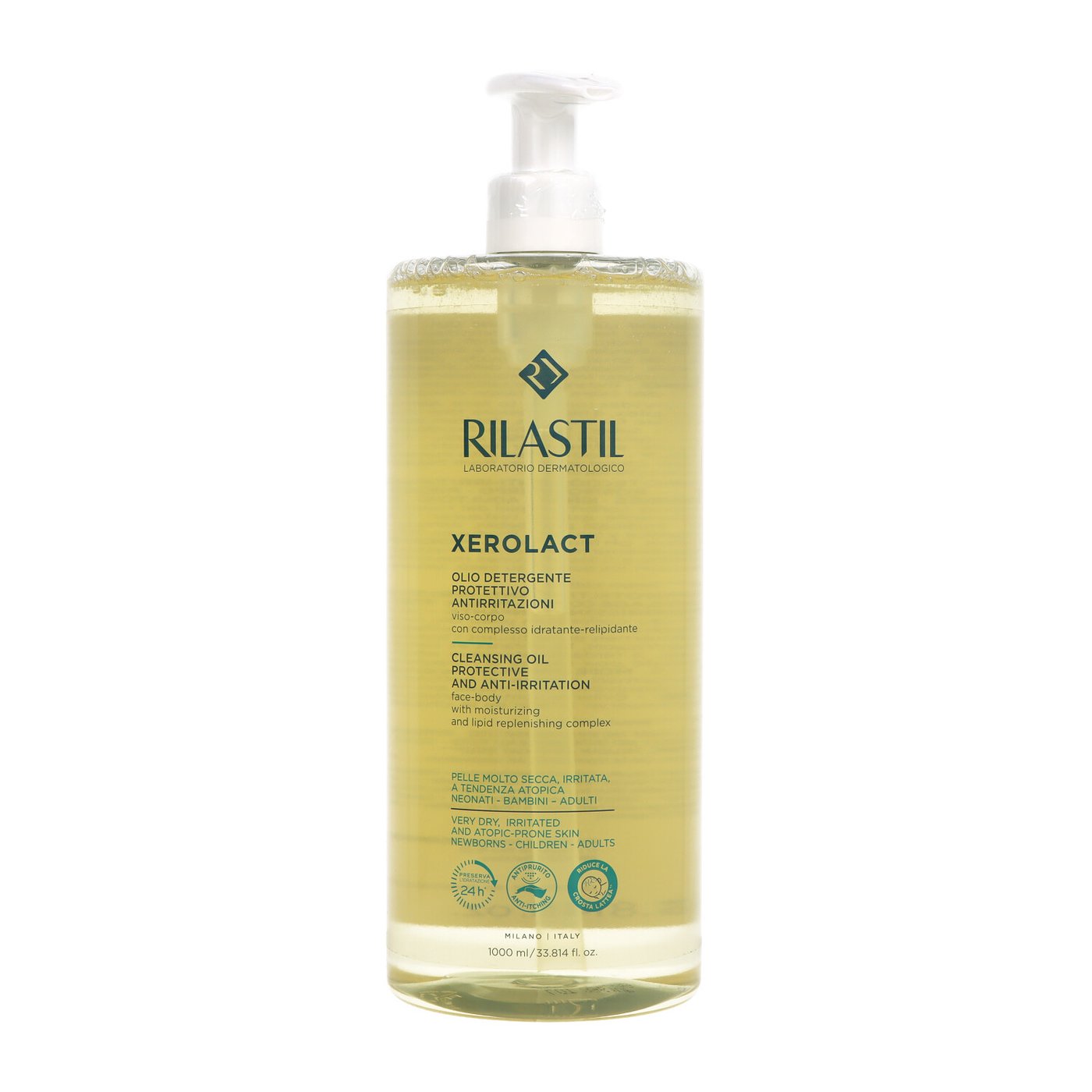 RILASTIL XEROLACT cleansing oil 1000 ml