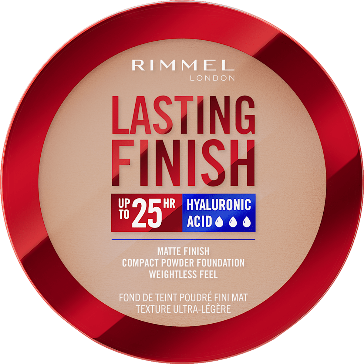 RIMMEL LONDON LASTING FINISH matte powder foundation #005-Ivory 7 gr