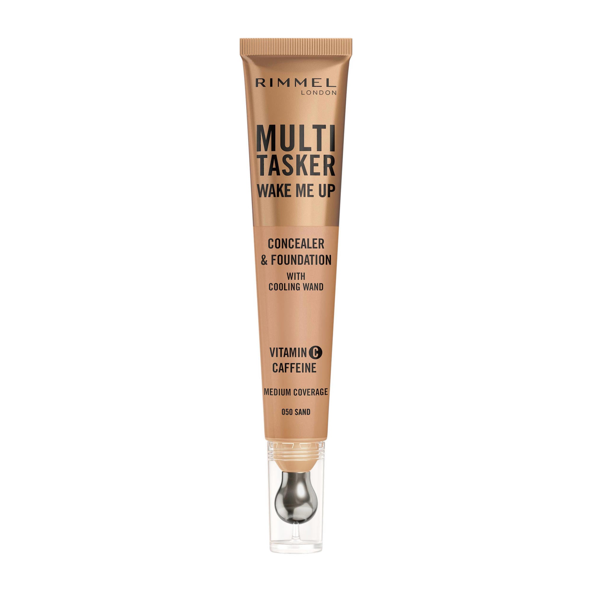 RIMMEL LONDON MULTITASKER WAKE ME UP concealer and foundation #Sand 20 ml