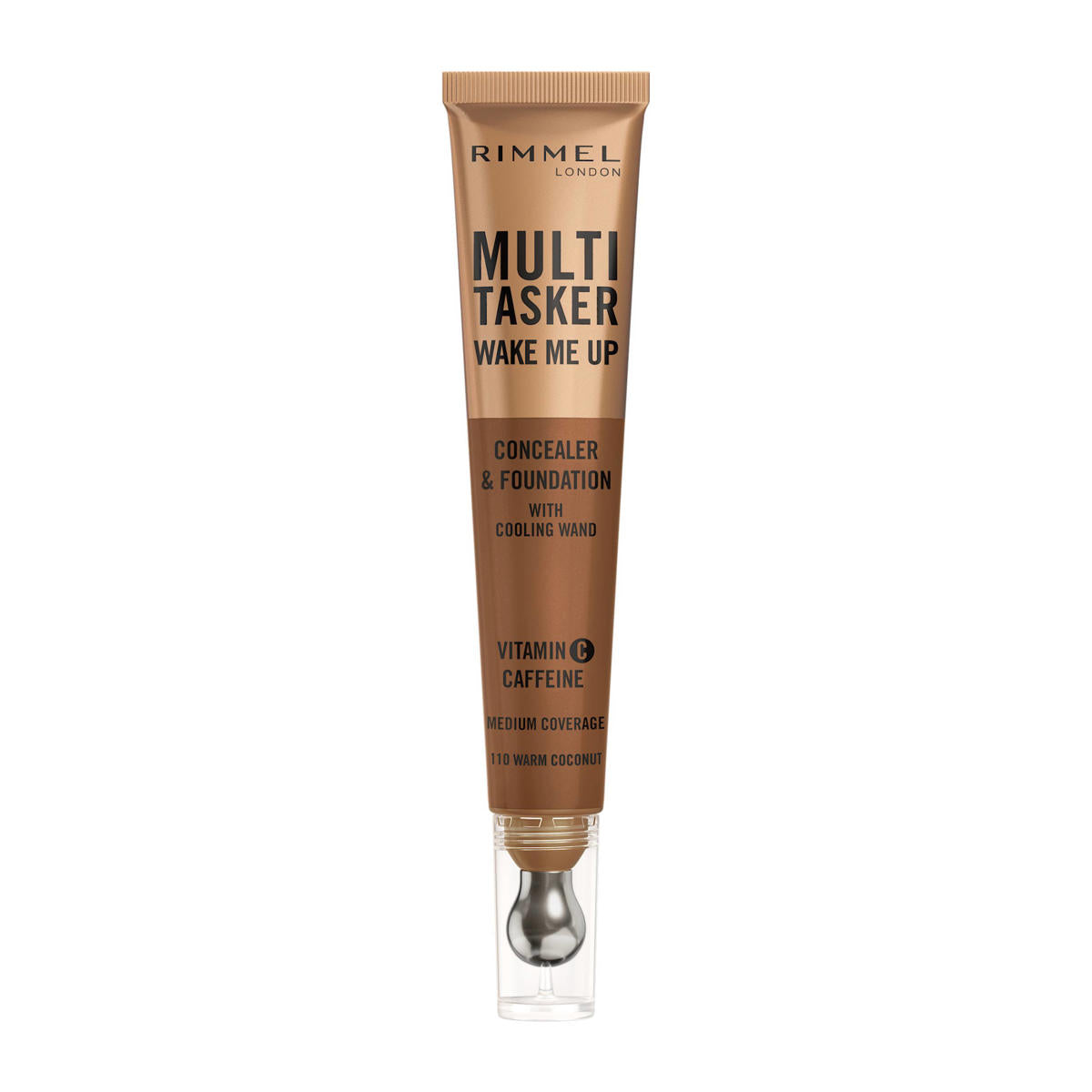 RIMMEL LONDON MULTITASKER WAKE ME UP correttore e fondotinta #Warm Coconut 20 ml