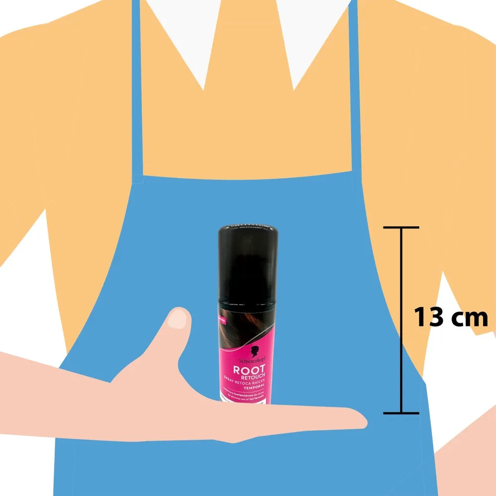 SCHWARZKOPF MASS MARKET ROOT RETOUCHER Spray retouche racines #brun