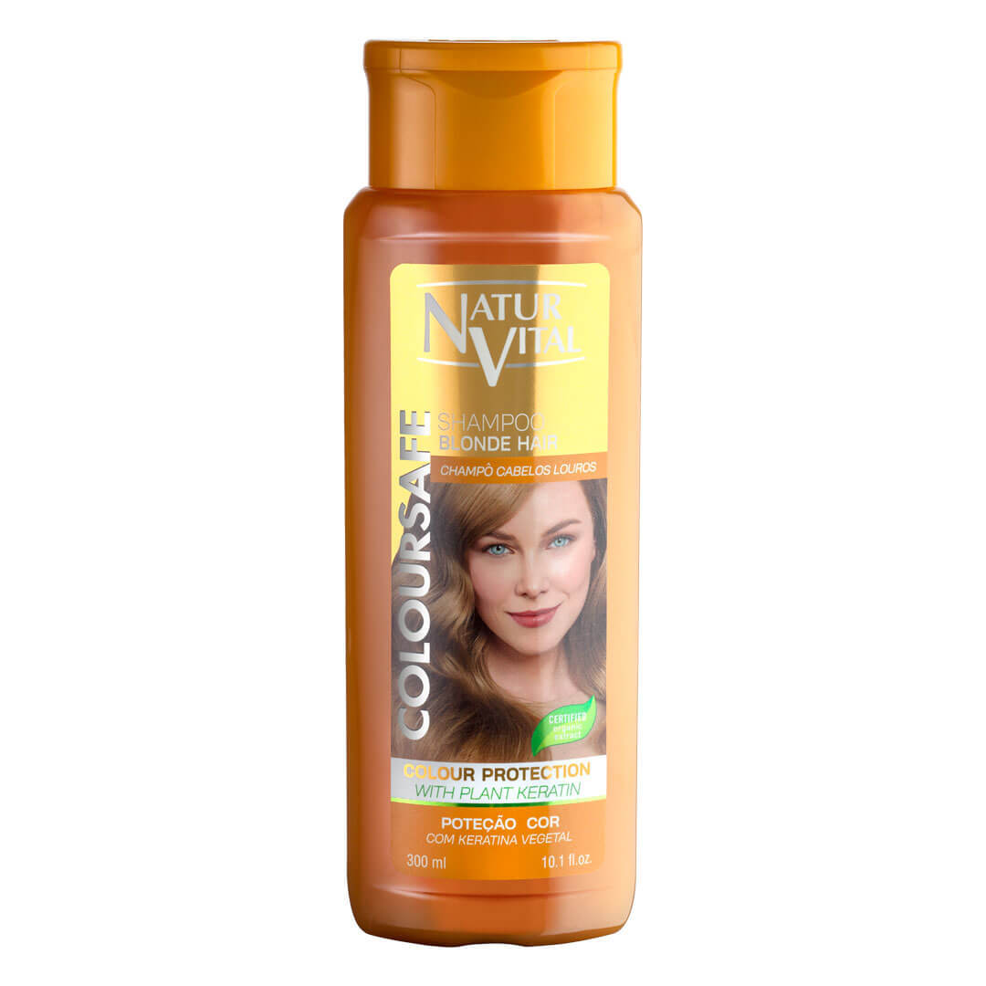 NATUR VITAL Shampoing couleur Acajou 300 ml