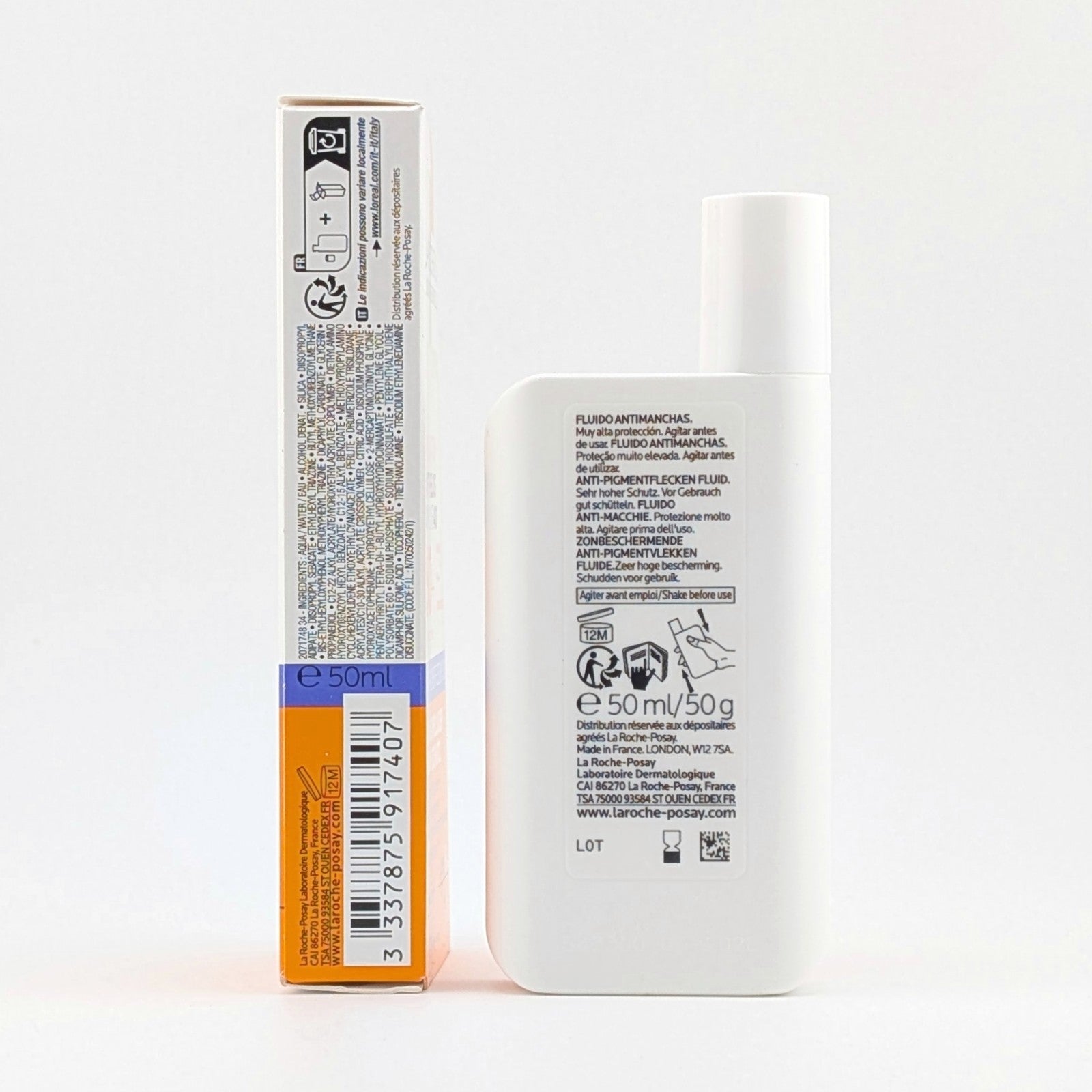 LA ROCHE POSAY ANTHELIOS UV-MUNE 400 Fluido anti-macchia SPF50+ 50 ml