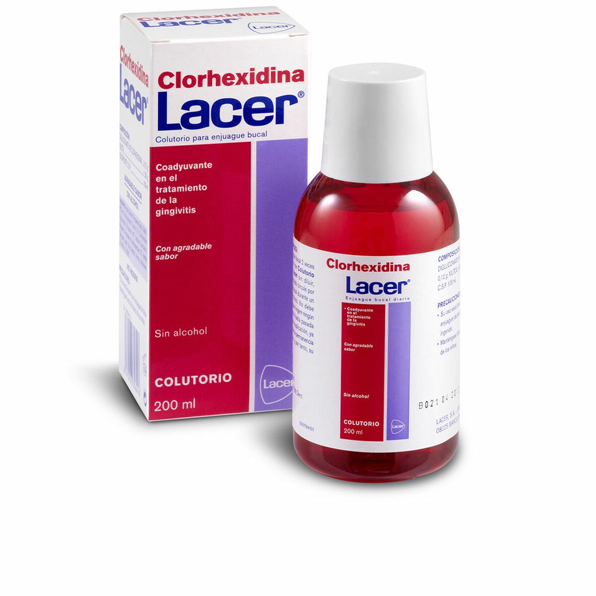LACER CHLORHEXIDINE bain de bouche 200 ml