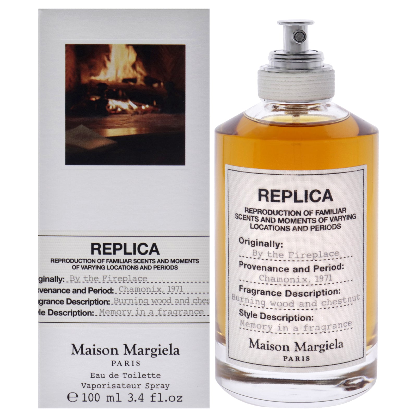 MAISON MARGIELA REPLICA BY THE FIREPLACE edt vapo 100 ml