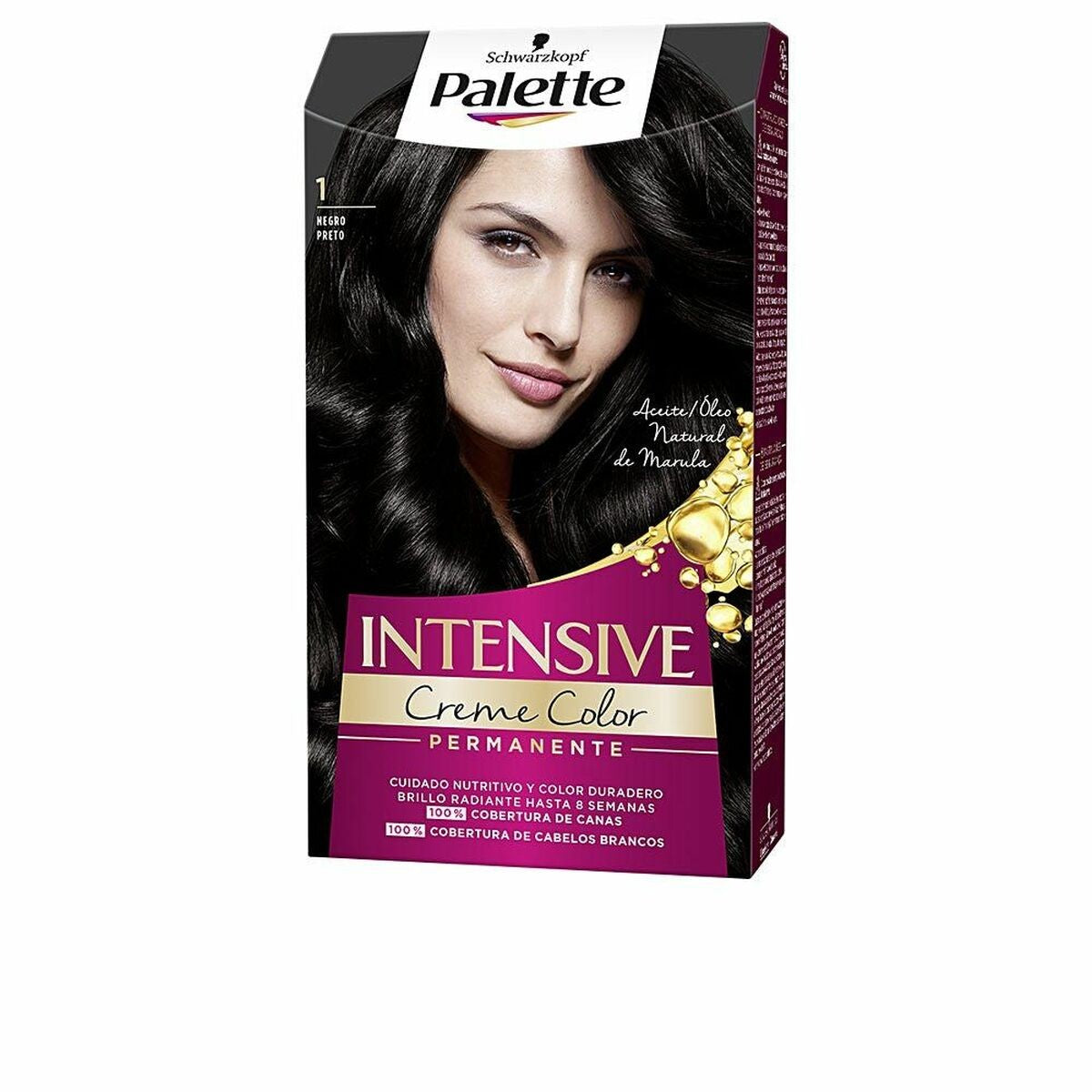 PALETTE INTENSIVE coloration #1.1-noir bleu 1 u