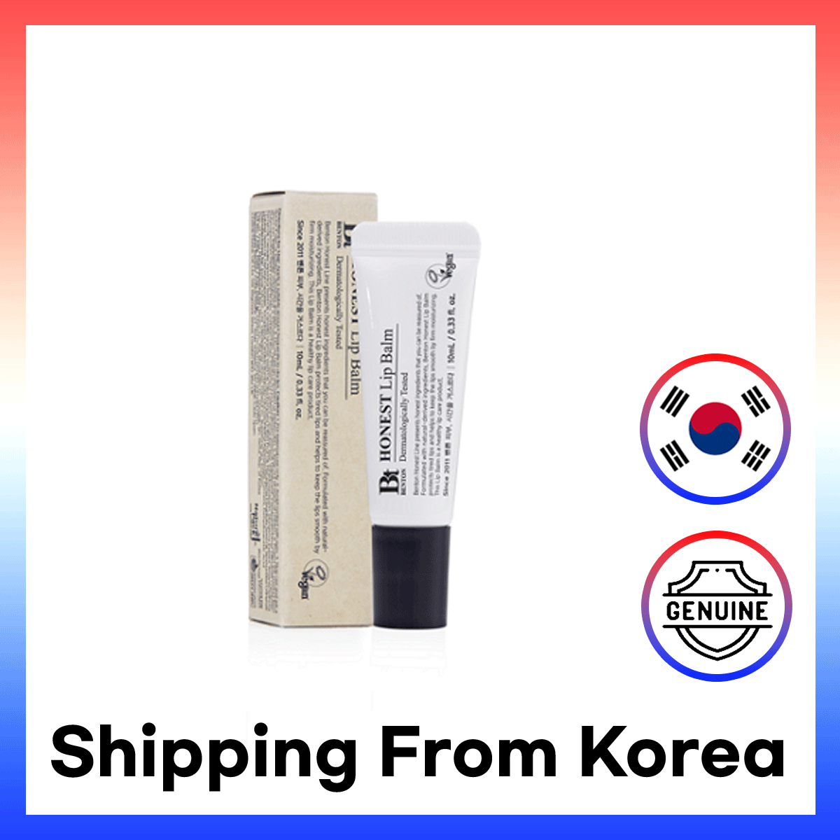 BENTON HONEST lip balm 10 ml