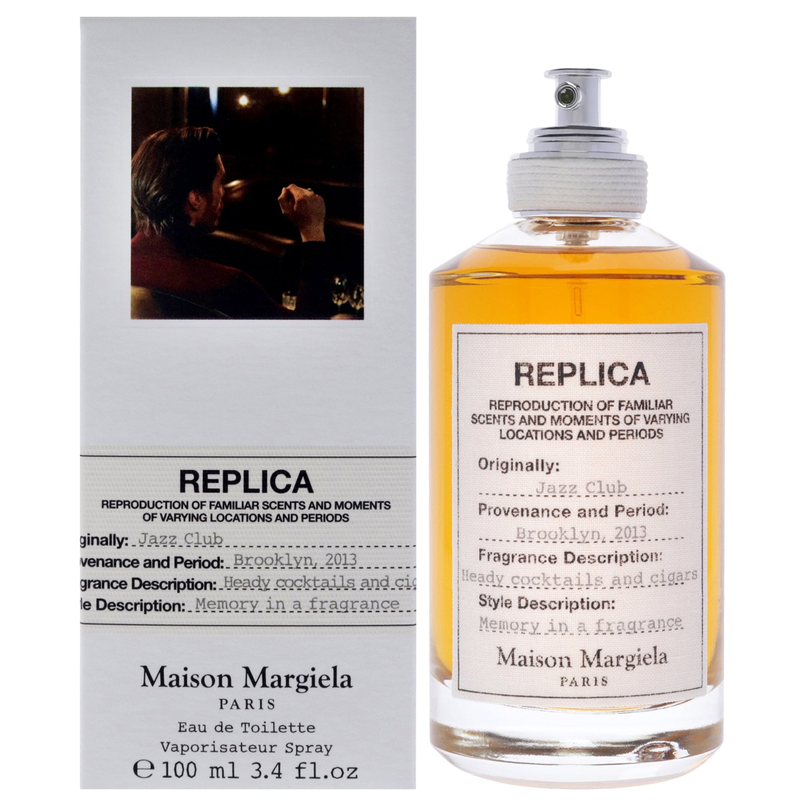 MAISON MARGIELA REPLICA JAZZ CLUB eau de toilette vaporisateur 100 ml