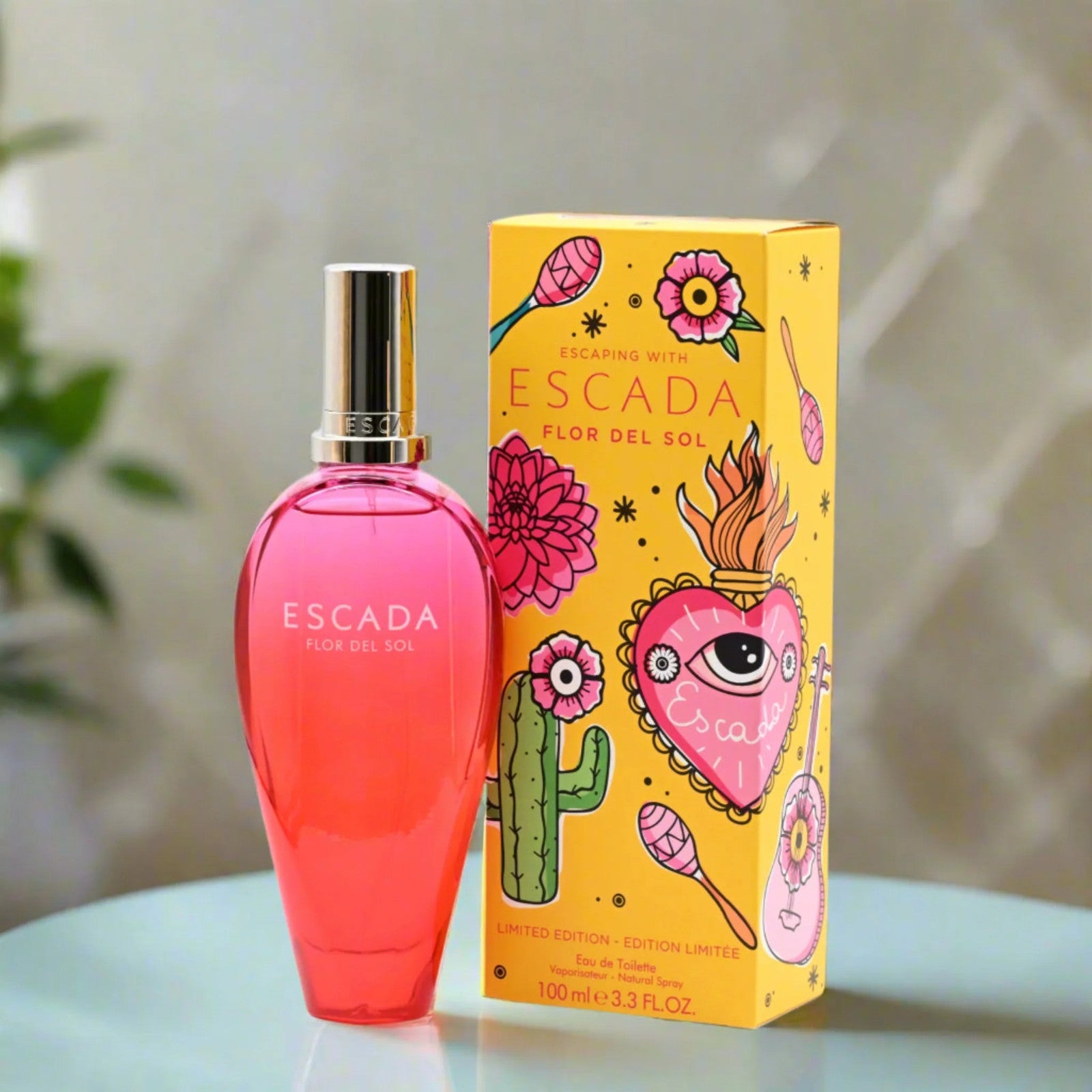 ESCADA FLOR DEL SOL limited edition eau de toilette spray 100 ml