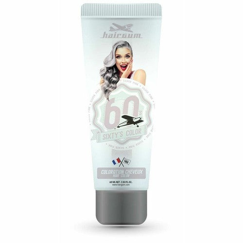 HAIRGUM SIXTY'S COLOR colorazione #rosa argento