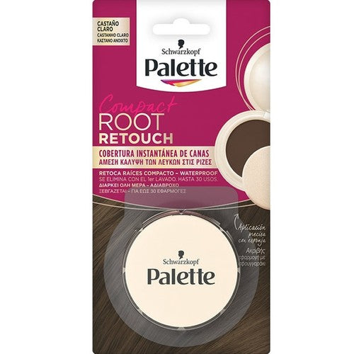 PALETTE ROOT RETOUCH COMPACT ritocco radici #castano chiaro 3 gr