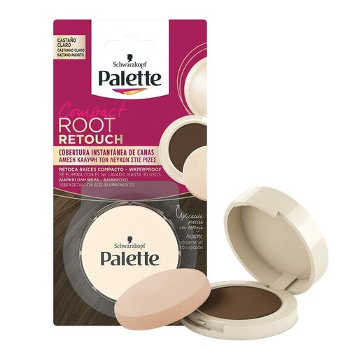 PALETTE ROOT RETOUCH COMPACT ritocco radici #castano chiaro 3 gr