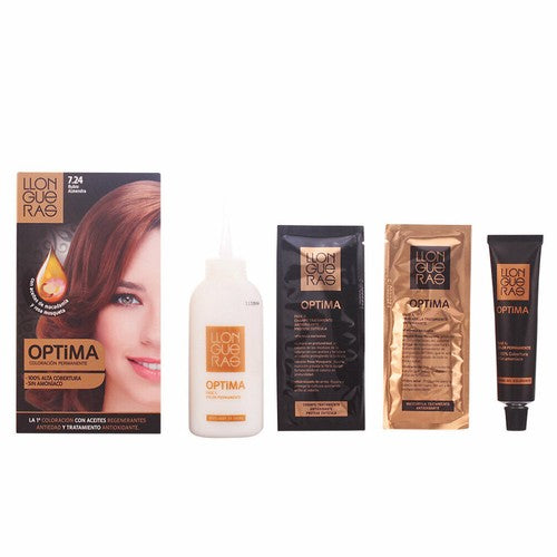 LLONGUERAS OPTIMA hair colour #7.24-almond blond 1 u