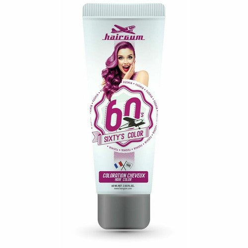 HAIRGUM SIXTY'S COLOR hair color #fushia