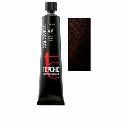 GOLDWELL TOPCHIC coloration permanente #4V 60 ml