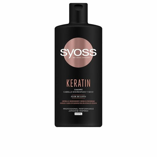 SYOSS KERATINA shampoo per capelli crespi e secchi 440 ml