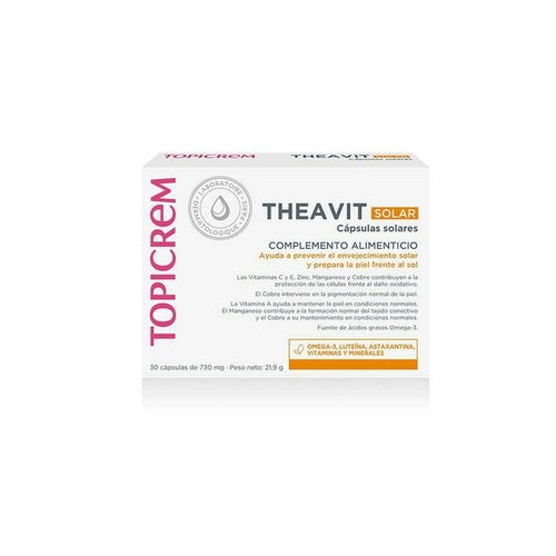 TOPICREM AH THEAVIT solar 30 capsules