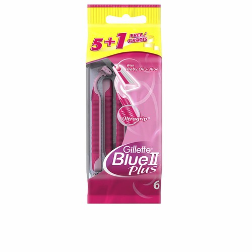 GILLETTE VENUS BLUE II PLUS lame depilatorie monouso 6 unità