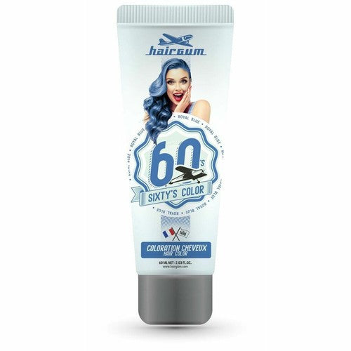 Tinta per capelli HAIRGUM SIXTY'S COLOR #royal blue