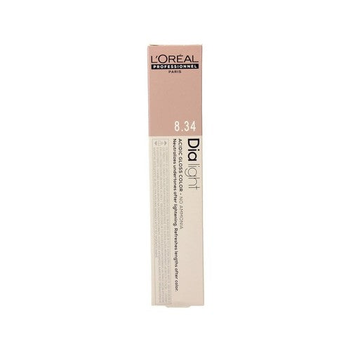 L'ORÉAL PROFESSIONNEL PARIS DIA LIGHT gel-crème acide sans ammoniaque #8,34 50 ml