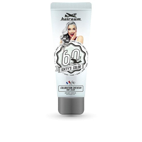 Colorazione per capelli HAIRGUM SIXTY'S COLOR #white