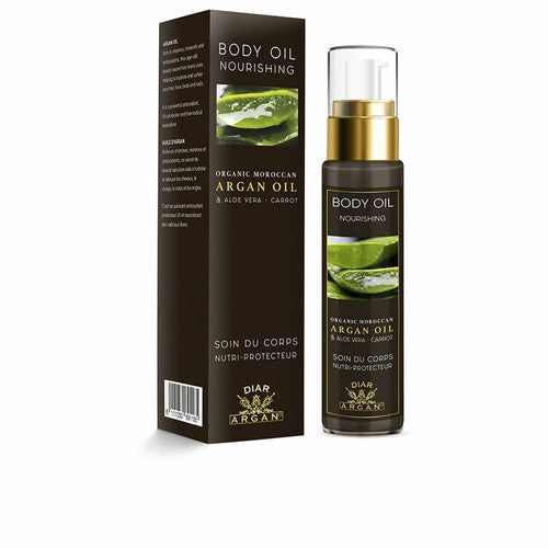 DIAR ARGAN OLIO CORPO NUTRIENTE argan con aloe vera e carota 50 ml