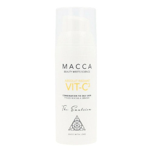 Émulsion MACCA ABSOLUT RADIANT VIT-C3 peaux mixtes à grasses 50 ml