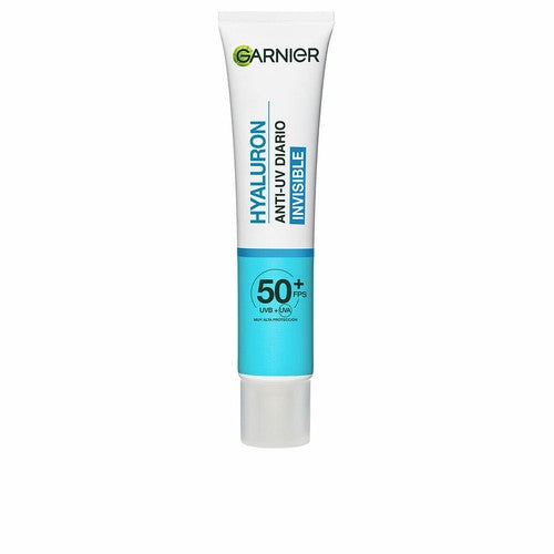 GARNIER HYALURON ANTI-UV fluido protettivo invisibile barriera cutanea SPF50+ 40 ml