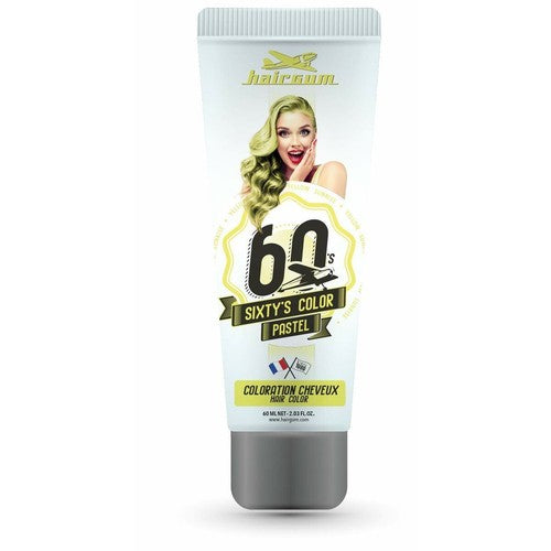HAIRGUM SIXTY'S COLOR hair color #yellow sunrise 60 ml