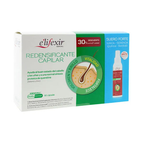 E'LIFEXIR ESENCIALL CAPSULE RIDENSIFICANTI PER CAPELLI set 2 pz