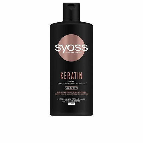 SYOSS KERATINA shampoo per capelli crespi e secchi 440 ml