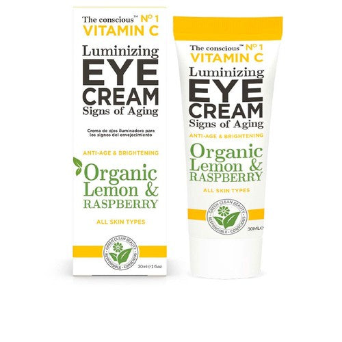 THE CONSCIOUS™ VITAMINA C crema occhi illuminante limone & lampone biologici 30 ml