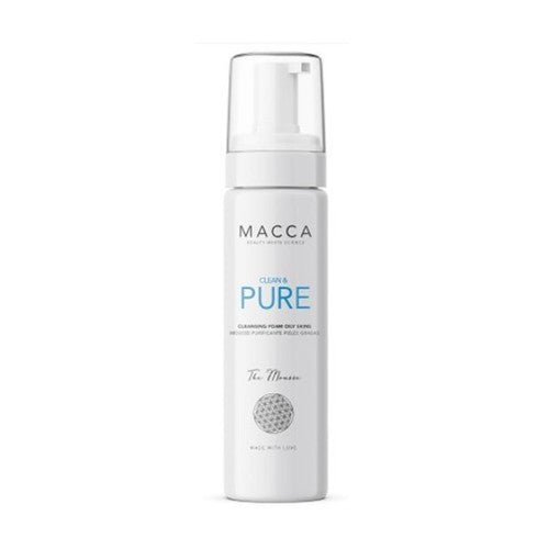 MACCA CLEAN & PURE schiuma detergente pelli grasse 200 ml