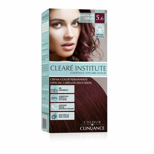 CLEARÉ INSTITUTE COLOUR CLINUANCE delicate hair #5.6-chocolate cherry 1 u