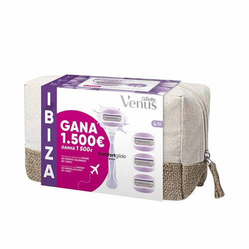 GILLETTE VENUS BREEZE IBIZA TROUSSE DE TOILETTE rasoir + 4 recharges